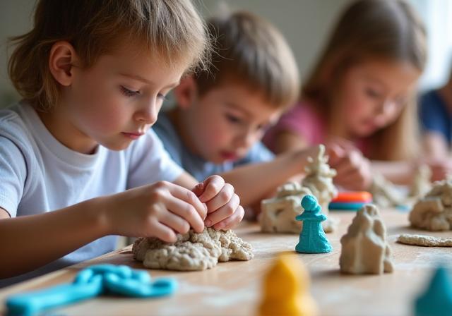 Children Sculpture Class